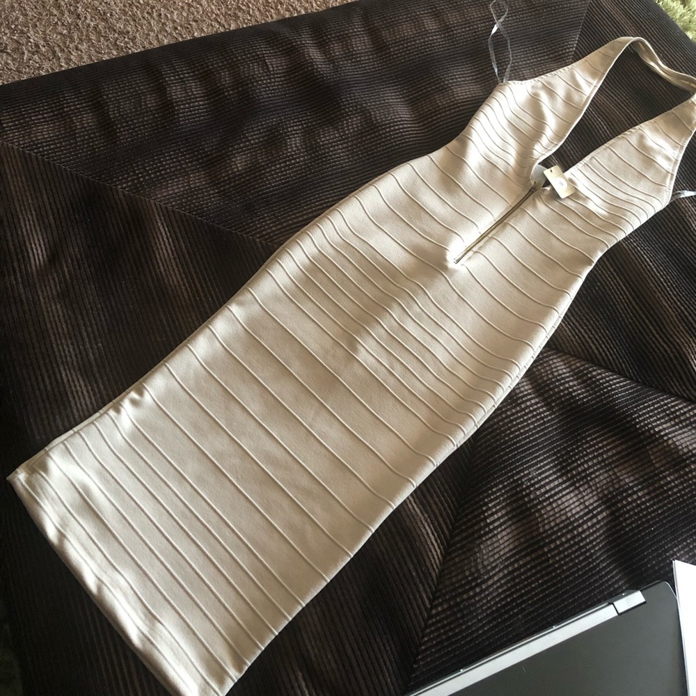 Stretch midi dress